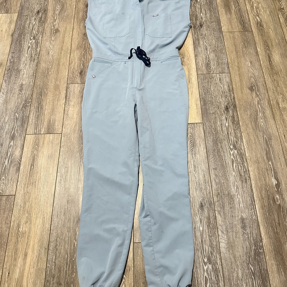 Figs Women's Jumpsuit in Light Gray